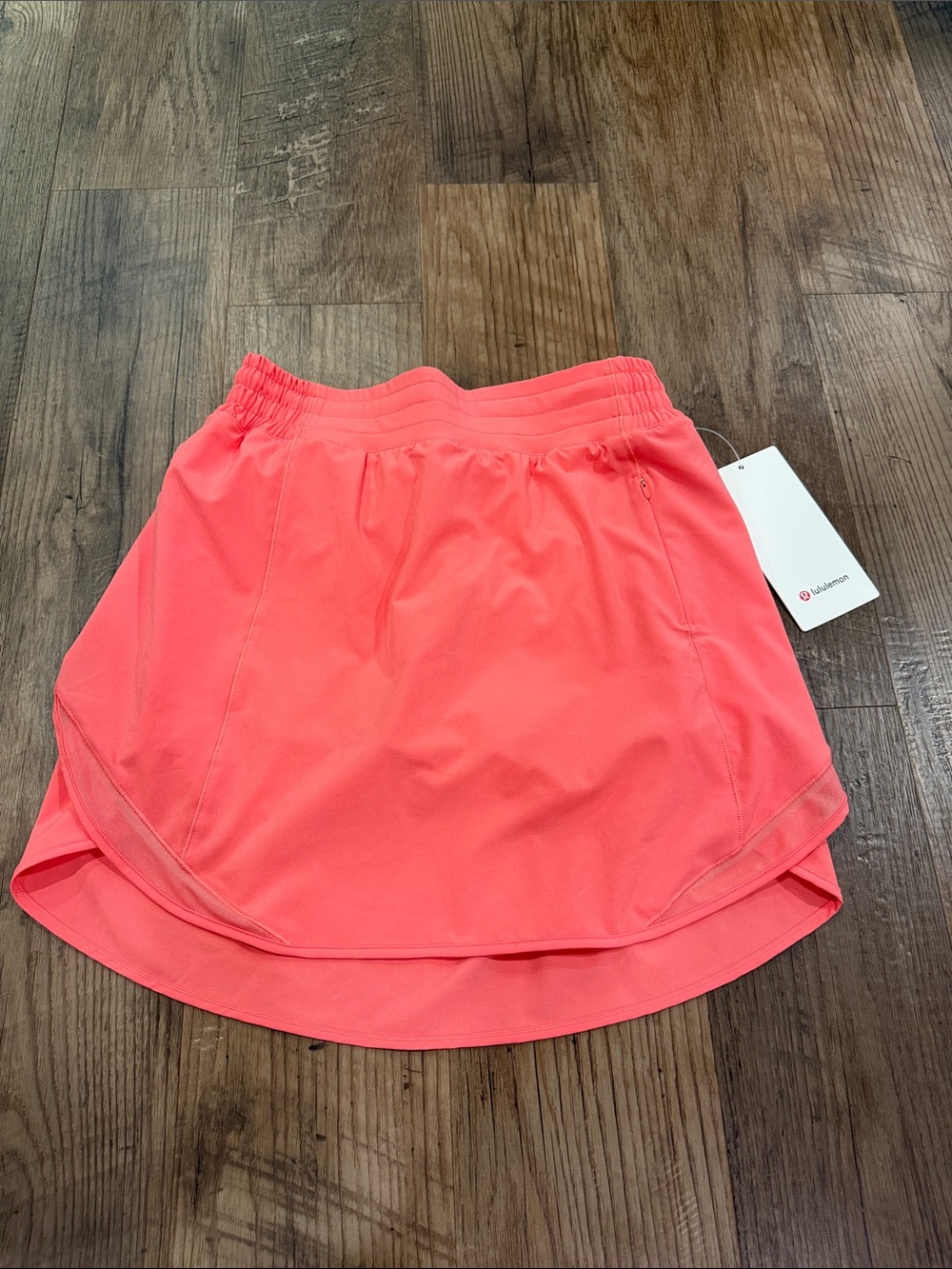 Lululemon Hotty hot HR skirt Long size 6 Raspberry cream - Picture 2 of 4